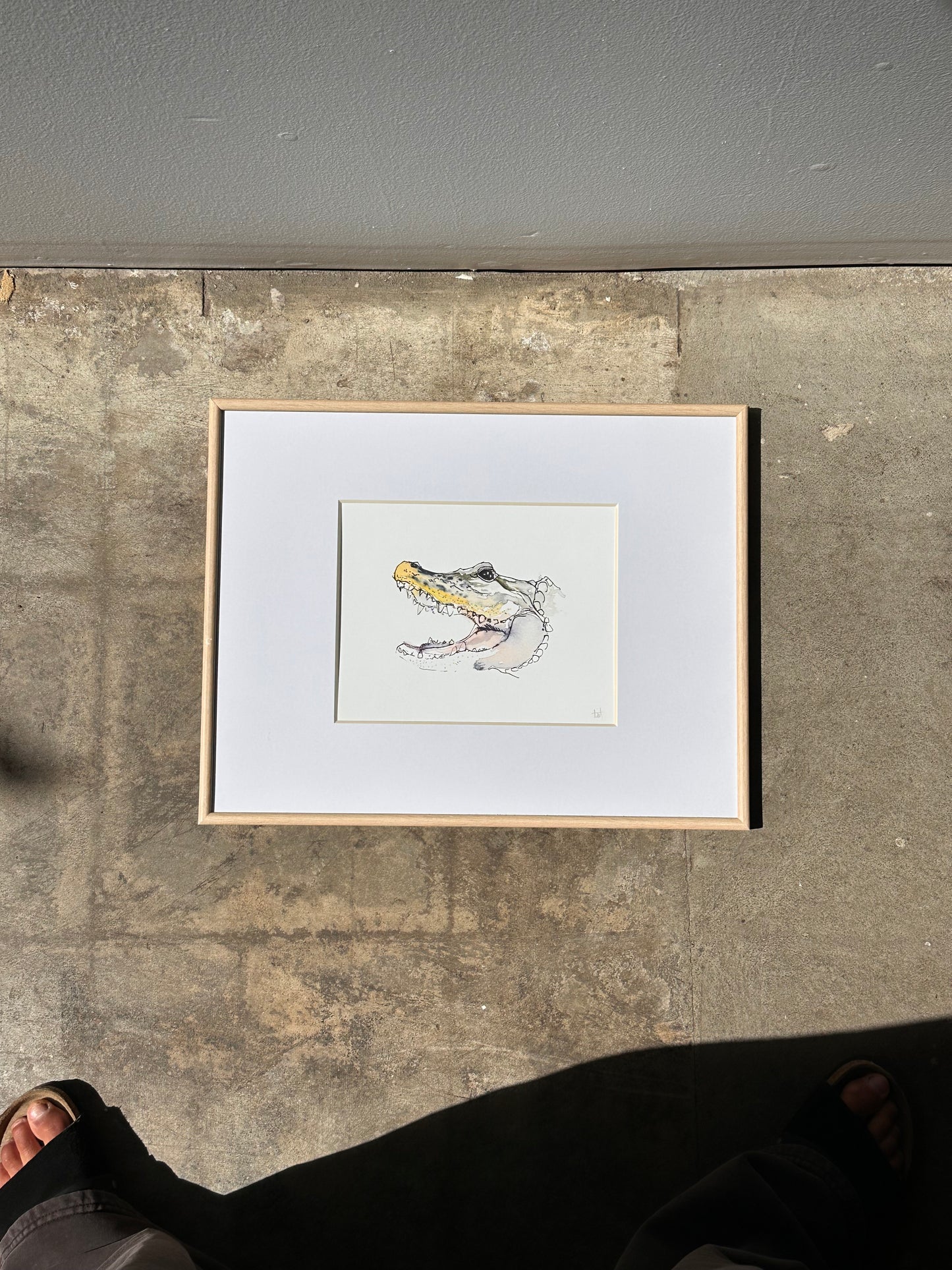 Sons Studio - Framed 8x10 Wood Big