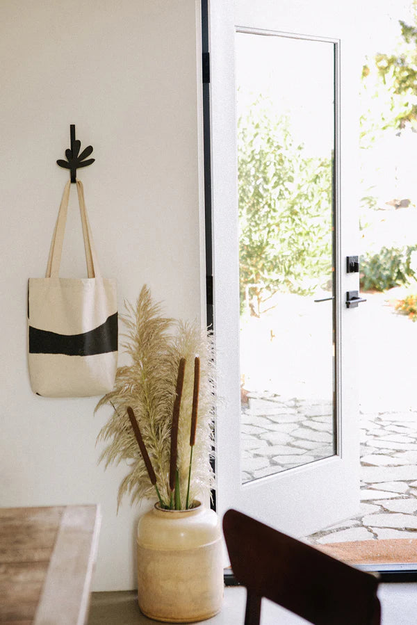 FLORA - Black | Wall Hook